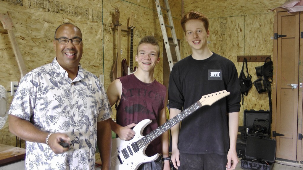 Bruce on location with OVT