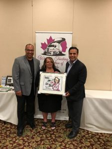 Shelley with her Gift