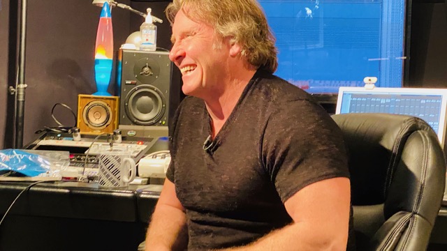 Michael Shotton in the Studio