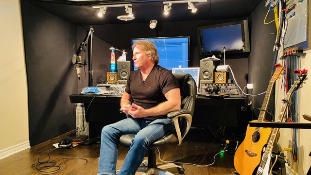 Michael Shotton in the Studio