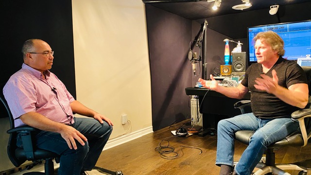 Michael Shotton in the Studio